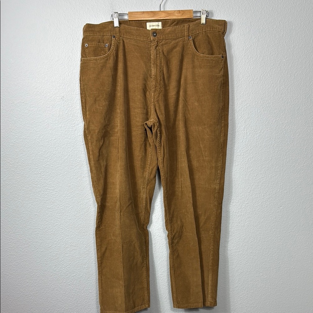 St. John's Bay Men's Brown Corduroy Pants‎